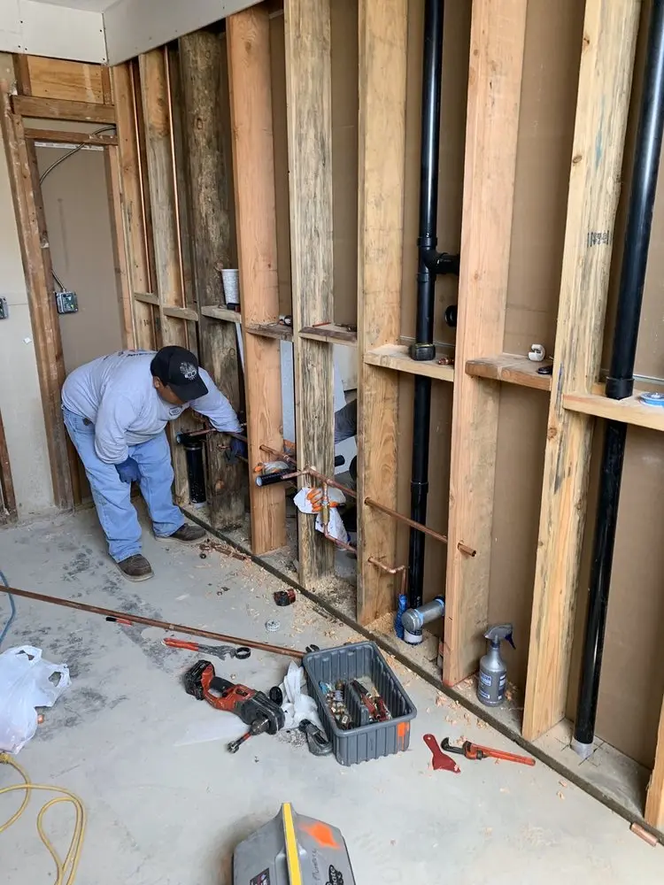 Commercial rough-in plumbing for Commercial Plumbing in Spring Mills